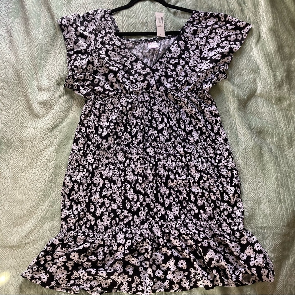 Plus Floral Dress